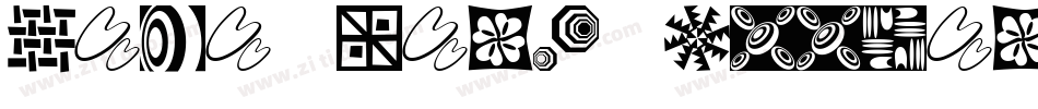 Mini Pics Doohickies Too字体转换
